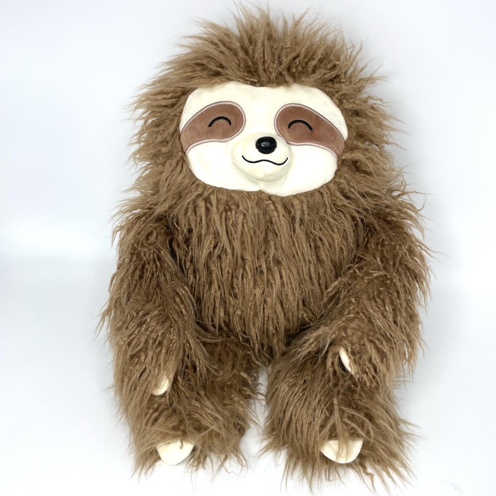 Russ Berrie Furry Sloth Plush Stuffed Animal 19”